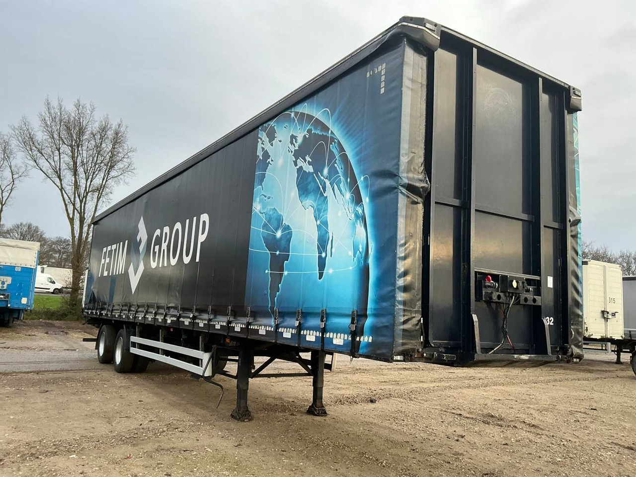 2001 PACTON T2-001 TAUTLINER SEMI-TRAILER - نصف مقطورة: صورة 3 2001 PACTON T2-001 TAUTLINER SEMI-TRAILER - نصف مقطورة: صورة 3