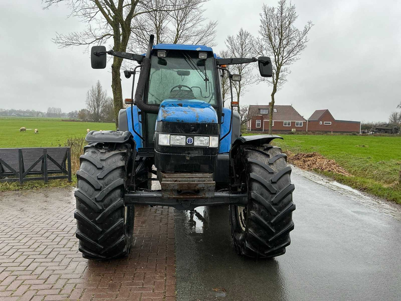 2002 NEW HOLLAND TM 115 ALL-WHEEL DRIVE FARM TRACTOR - جرار: صورة 3 2002 NEW HOLLAND TM 115 ALL-WHEEL DRIVE FARM TRACTOR - جرار: صورة 3