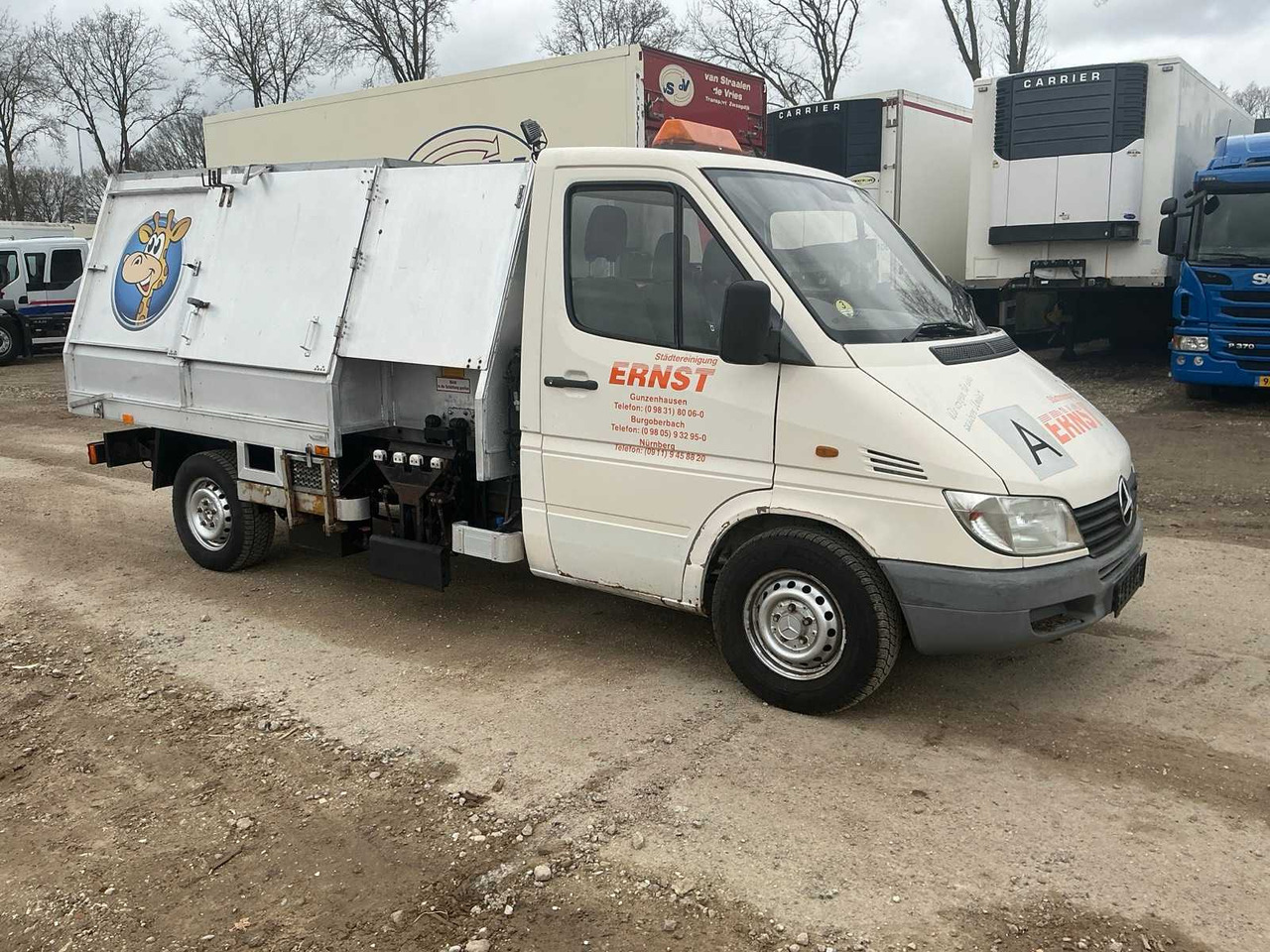 2004 MERCEDES-BENZ CDI GARBAGE TRUCK - شاحنة التوصيل: صورة 3 2004 MERCEDES-BENZ CDI GARBAGE TRUCK - شاحنة التوصيل: صورة 3