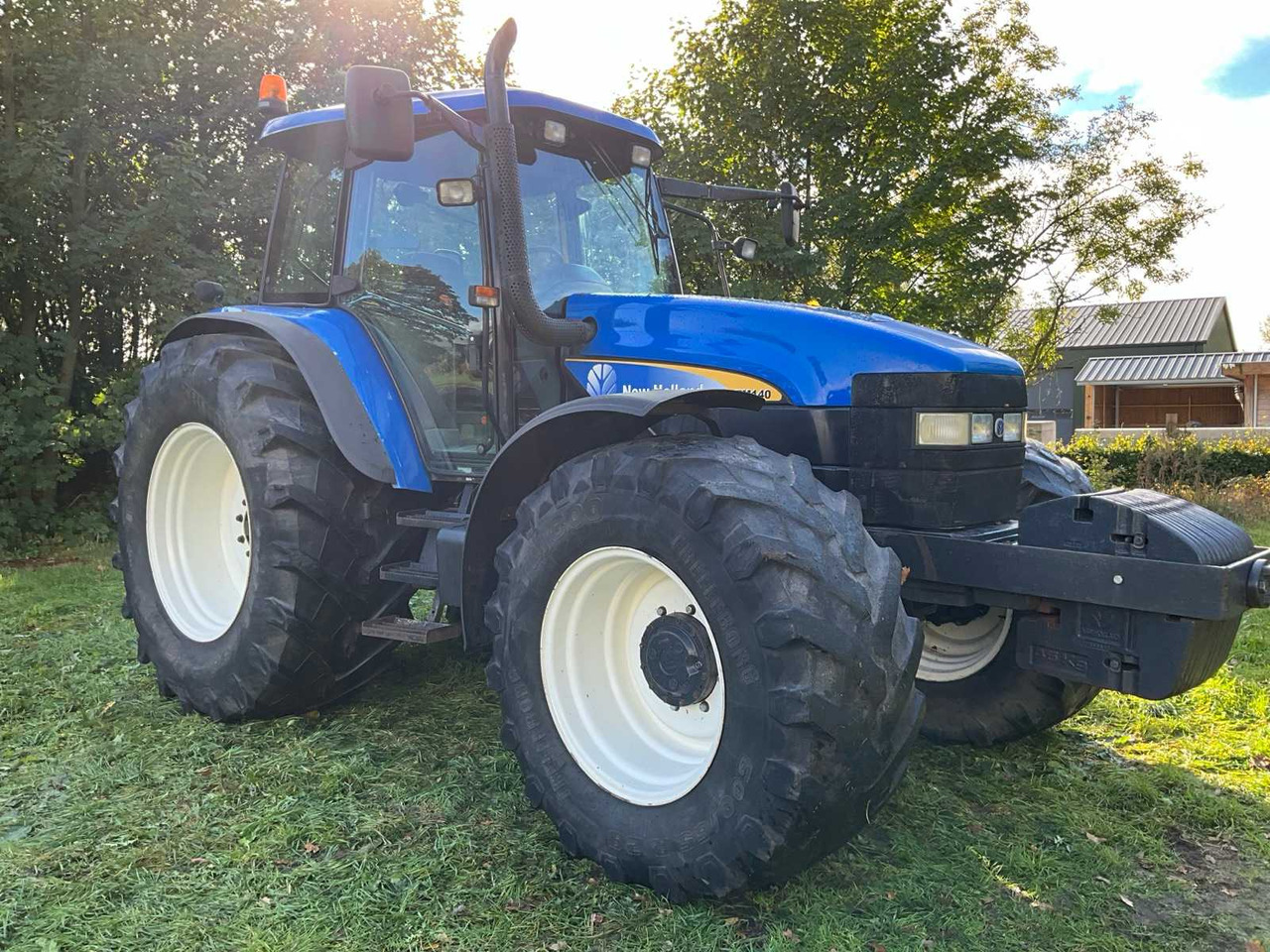 2006 NEW HOLLAND TM140 FOUR WHEEL DRIVE FARM TRACTOR - جرار: صورة 4 2006 NEW HOLLAND TM140 FOUR WHEEL DRIVE FARM TRACTOR - جرار: صورة 4