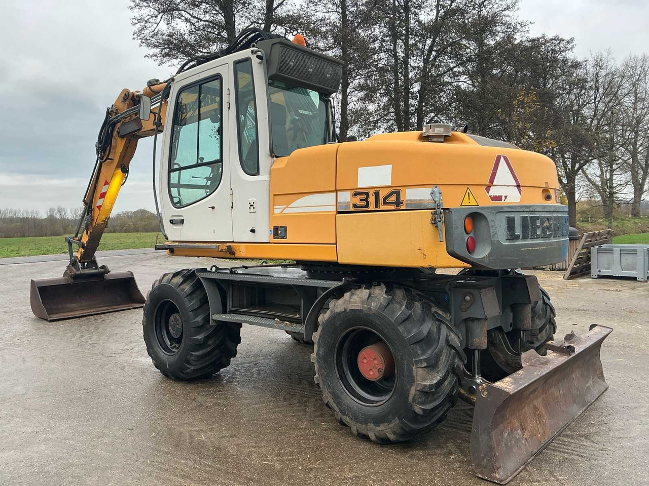 2007 LIEBHERR A314 LITRONIC WHEELED EXCAVATOR - حفارة دولاب: صورة 3 2007 LIEBHERR A314 LITRONIC WHEELED EXCAVATOR - حفارة دولاب: صورة 3