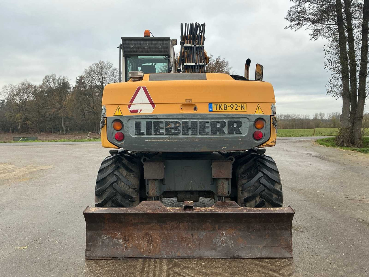 2007 LIEBHERR A314 LITRONIC WHEELED EXCAVATOR - حفارة دولاب: صورة 4 2007 LIEBHERR A314 LITRONIC WHEELED EXCAVATOR - حفارة دولاب: صورة 4