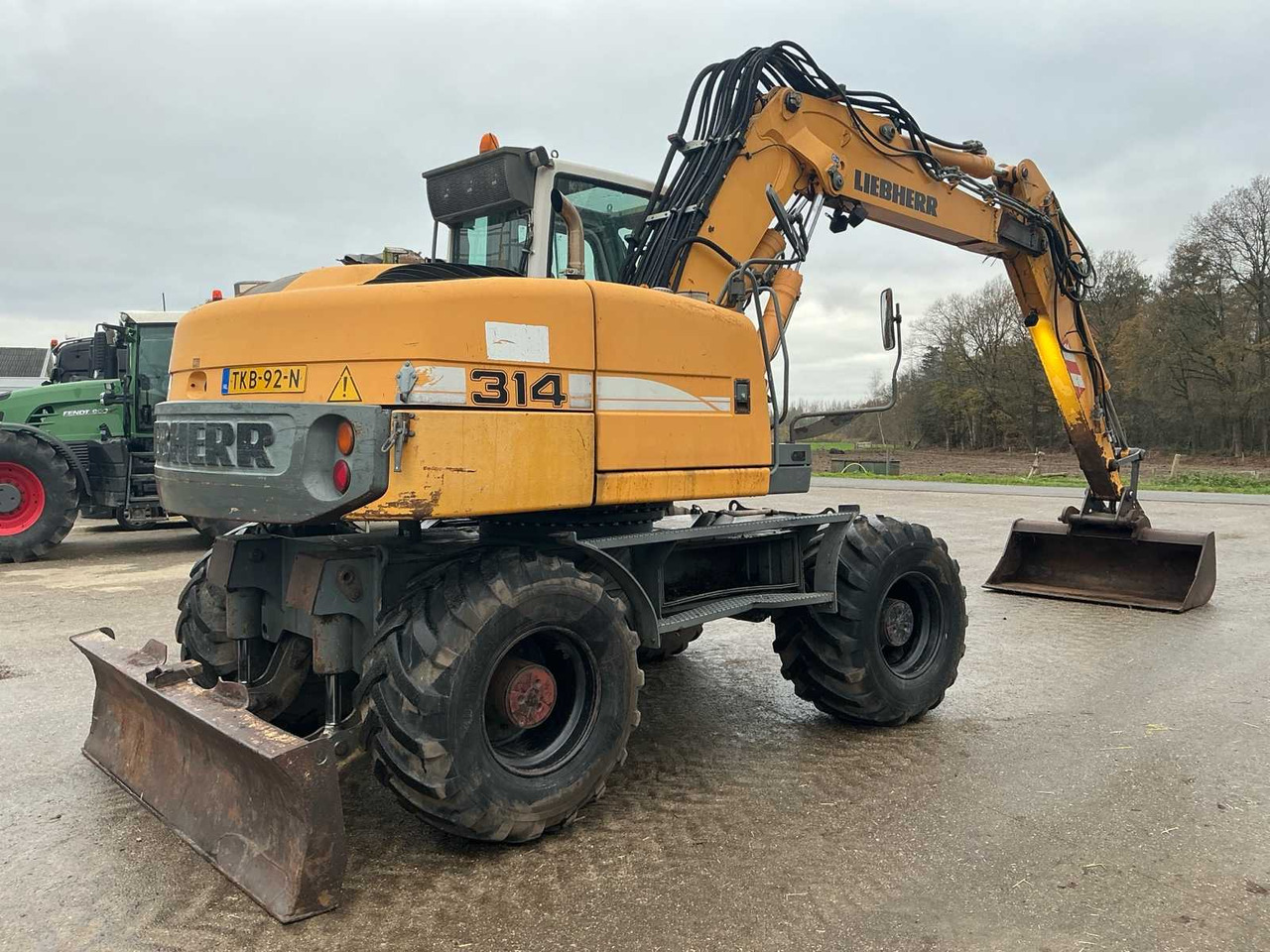 2007 LIEBHERR A314 LITRONIC WHEELED EXCAVATOR - حفارة دولاب: صورة 5 2007 LIEBHERR A314 LITRONIC WHEELED EXCAVATOR - حفارة دولاب: صورة 5