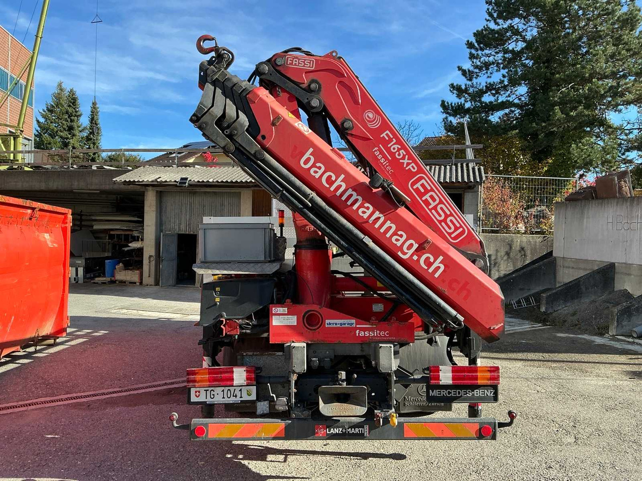 2008 MERCEDES-BENZ ACTROS 2541 TRUCK WITH REAR CRANE - شاحنة: صورة 5 2008 MERCEDES-BENZ ACTROS 2541 TRUCK WITH REAR CRANE - شاحنة: صورة 5