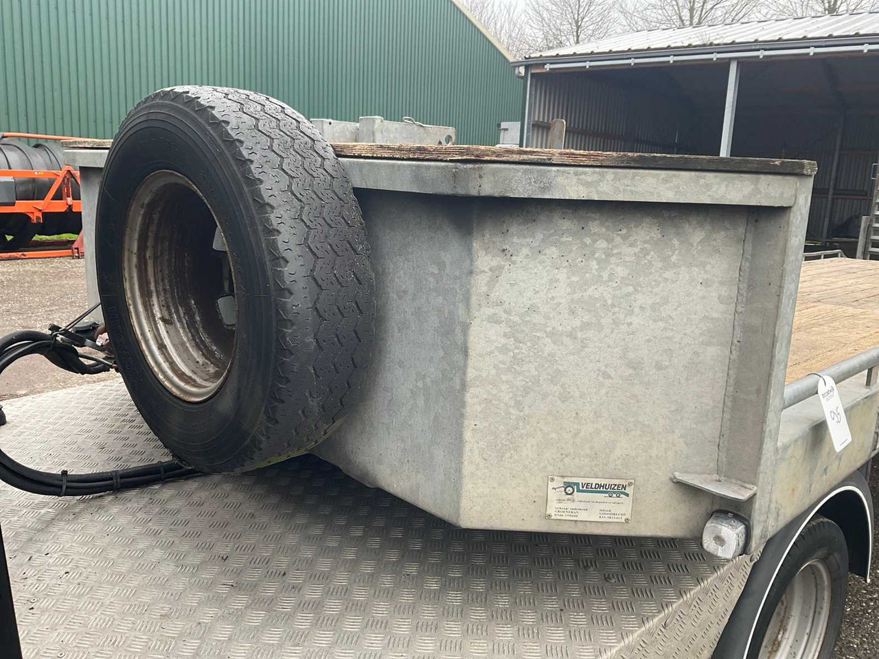 نصف مقطورة 2008 VELDHUIZEN SDO P37-2 SEMI TRAILER: صورة 14