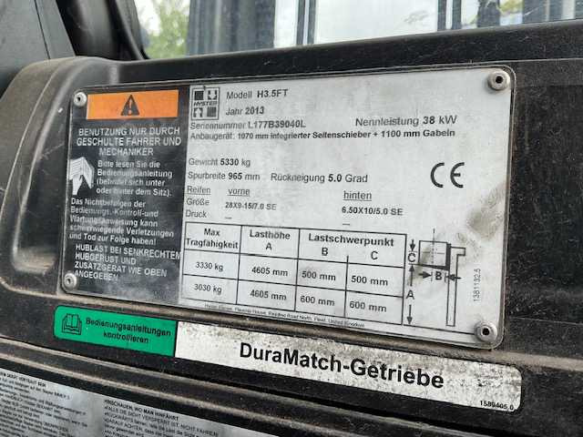 رافعة شوكية 2013 HYSTER H3.5 FY FORKLIFT: صورة 17