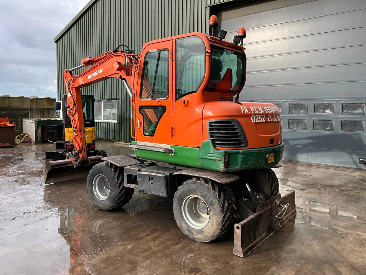 2014 DOOSAN DX55W WHEELED EXCAVATOR - حفارة دولاب: صورة 3 2014 DOOSAN DX55W WHEELED EXCAVATOR - حفارة دولاب: صورة 3