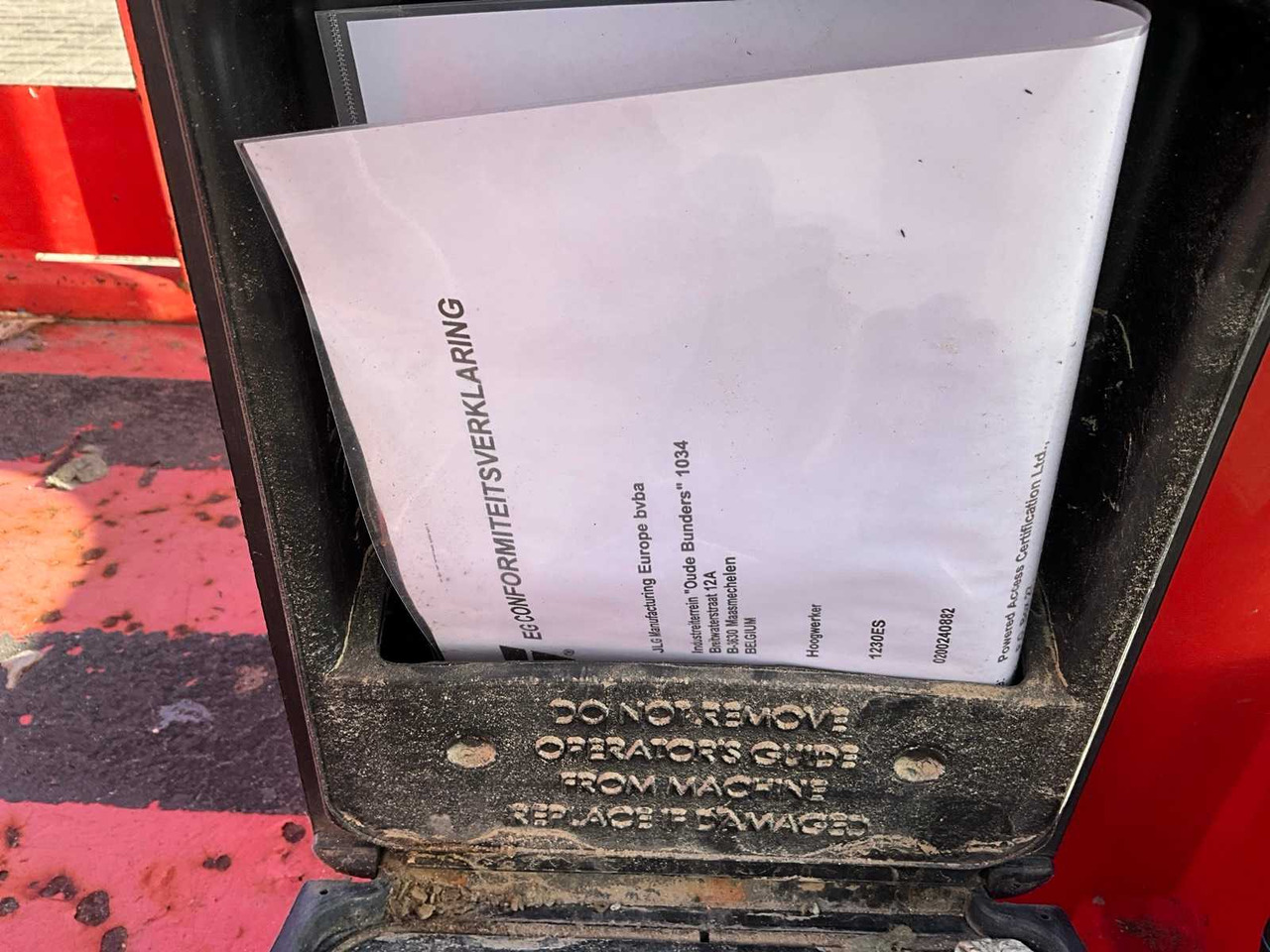 معدات الوصول 2015 JLG 1230ES AERIAL WORK PLATFORM: صورة 8