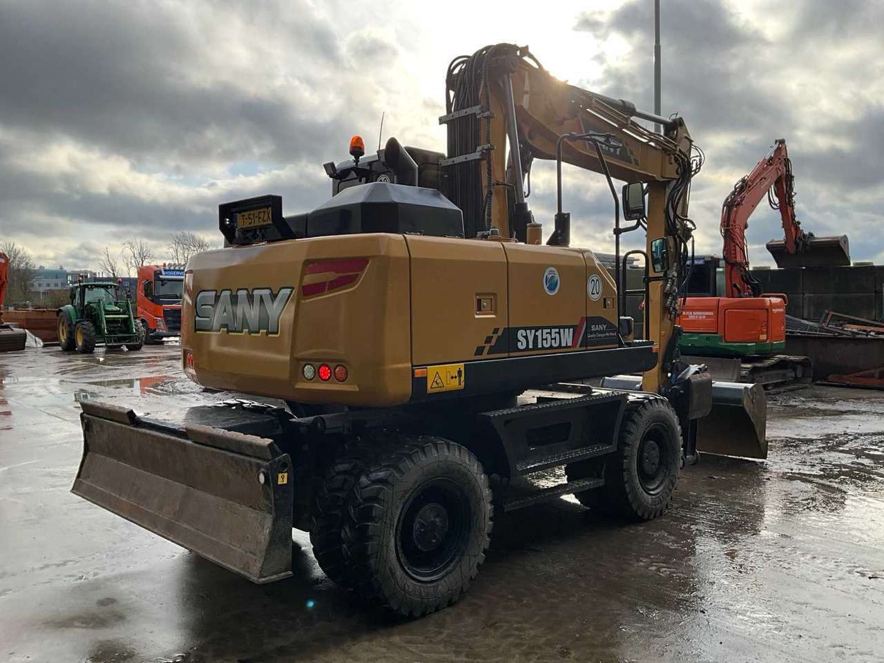 2023 SANY SY155W WHEELED EXCAVATOR - حفارة دولاب: صورة 4 2023 SANY SY155W WHEELED EXCAVATOR - حفارة دولاب: صورة 4