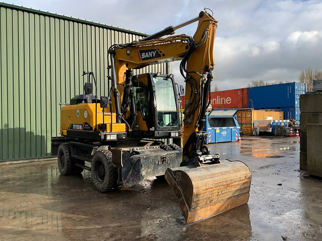 2023 SANY SY155W WHEELED EXCAVATOR - حفارة دولاب: صورة 2 2023 SANY SY155W WHEELED EXCAVATOR - حفارة دولاب: صورة 2