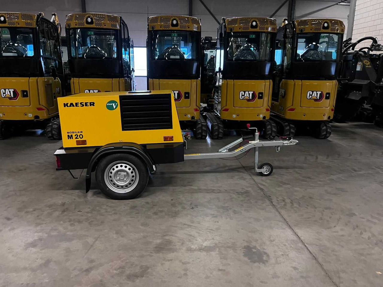 2024 KAESER M20 PE MOBILE CONSTRUCTION COMPRESSOR 7 BAR - عربة مقطورة: صورة 2 2024 KAESER M20 PE MOBILE CONSTRUCTION COMPRESSOR 7 BAR - عربة مقطورة: صورة 2