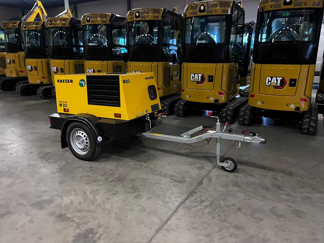 2024 KAESER M20 PE MOBILE CONSTRUCTION COMPRESSOR 7 BAR - عربة مقطورة: صورة 5 2024 KAESER M20 PE MOBILE CONSTRUCTION COMPRESSOR 7 BAR - عربة مقطورة: صورة 5