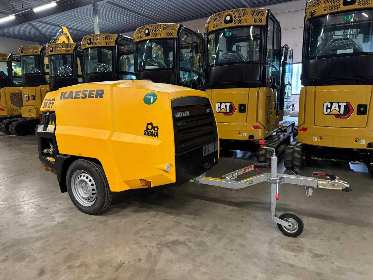 2024 KAESER M27 PE PORTABLE CONSTRUCTION COMPRESSOR 14 BAR - عربة مقطورة: صورة 3 2024 KAESER M27 PE PORTABLE CONSTRUCTION COMPRESSOR 14 BAR - عربة مقطورة: صورة 3