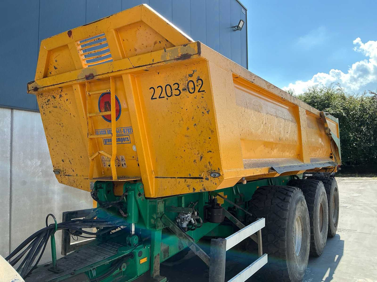 Alasco PH9500 - مقطورة زراعية قلابة: صورة 5 Alasco PH9500 - مقطورة زراعية قلابة: صورة 5