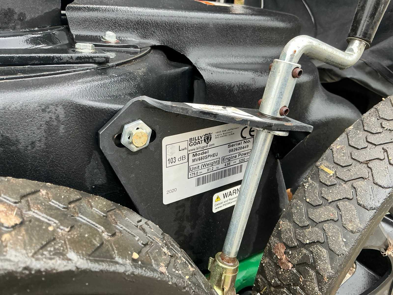 معدات الحدائق Billy Goat Mv650SPHEU: صورة 9