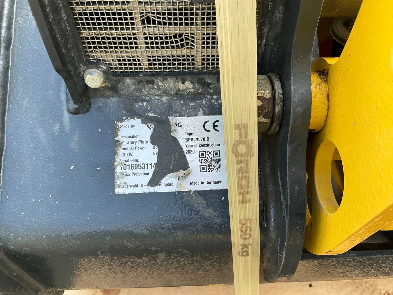 لوحة اهتزازية Bomag BPR 70/70 D: صورة 7