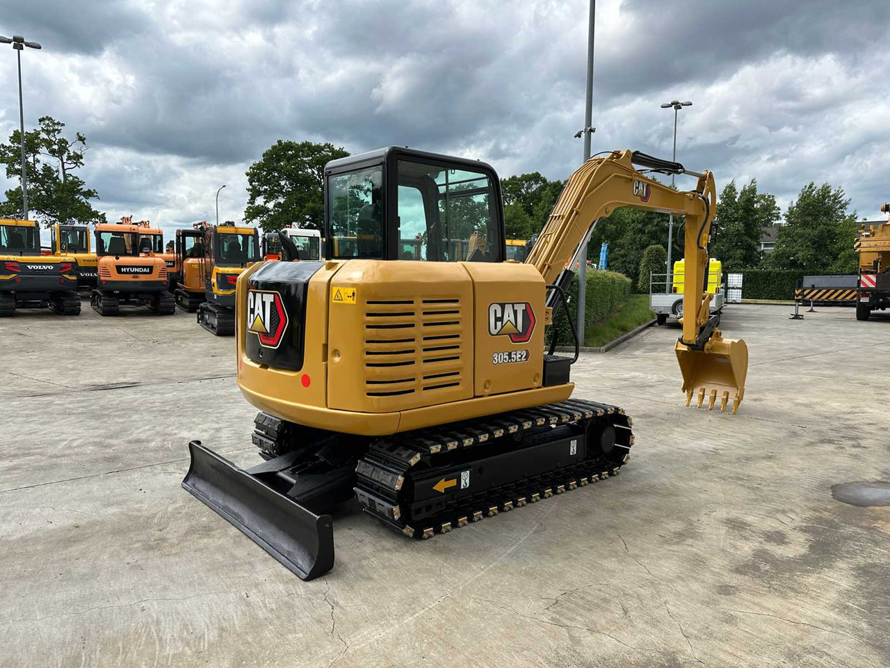 Caterpillar 305.5E2 - حفار زحاف: صورة 4 Caterpillar 305.5E2 - حفار زحاف: صورة 4