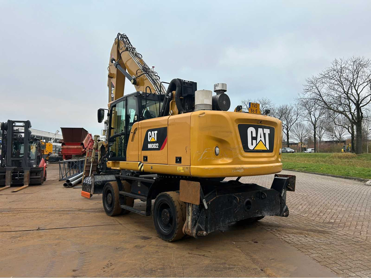 Caterpillar MH3022 - موبايل كرين: صورة 5 Caterpillar MH3022 - موبايل كرين: صورة 5