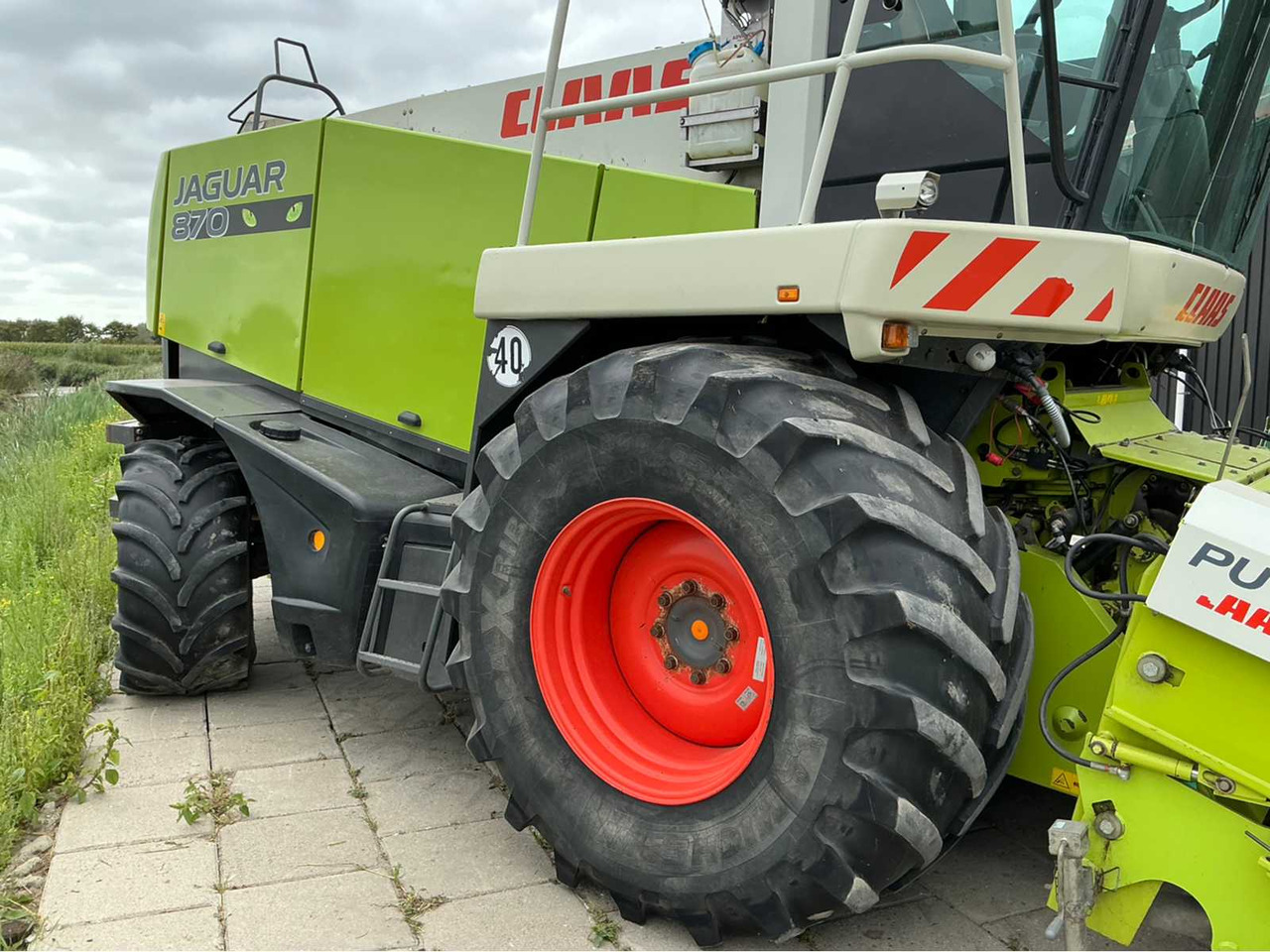 حصادة الأعلاف Claas Jaguar 870 Speedstar: صورة 17