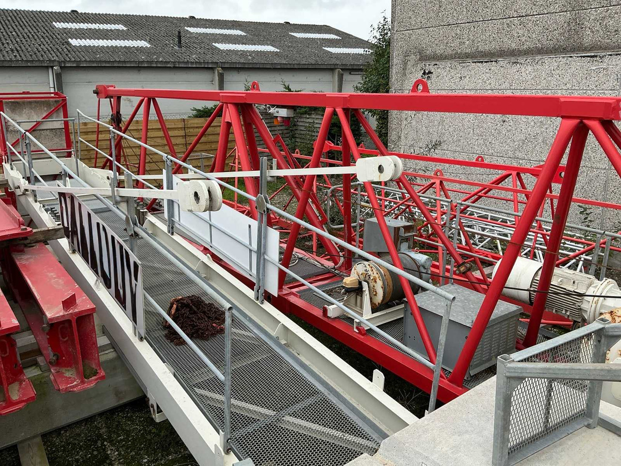 Comedil CTT161A-8 - رافعة برجية: صورة 5 Comedil CTT161A-8 - رافعة برجية: صورة 5