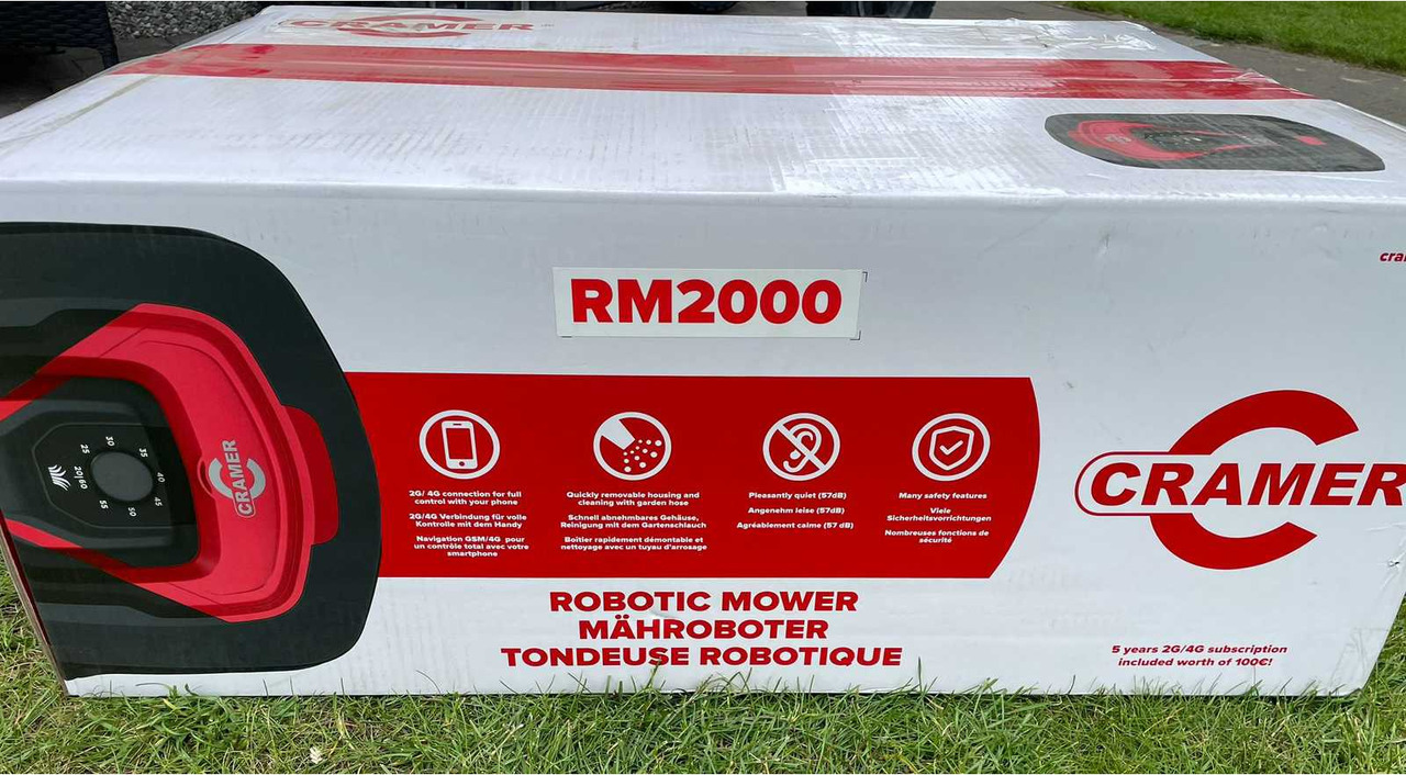 Cramer RM2000 - جزازة أعشاب الحدائق: صورة 4 Cramer RM2000 - جزازة أعشاب الحدائق: صورة 4