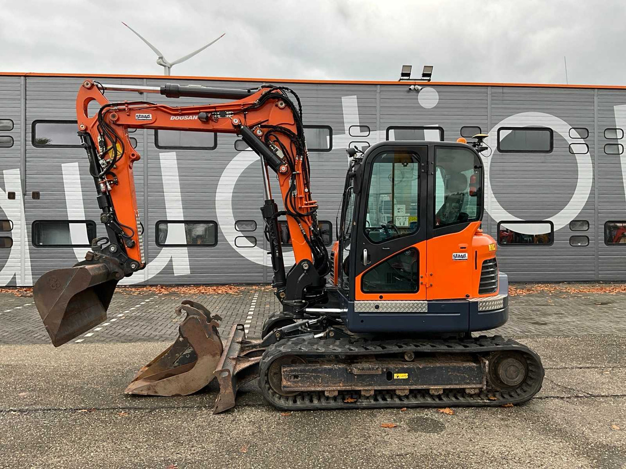 Doosan DX80R 2PC Boom Topcon X53i GPS Systeem - حفار زحاف: صورة 4 Doosan DX80R 2PC Boom Topcon X53i GPS Systeem - حفار زحاف: صورة 4