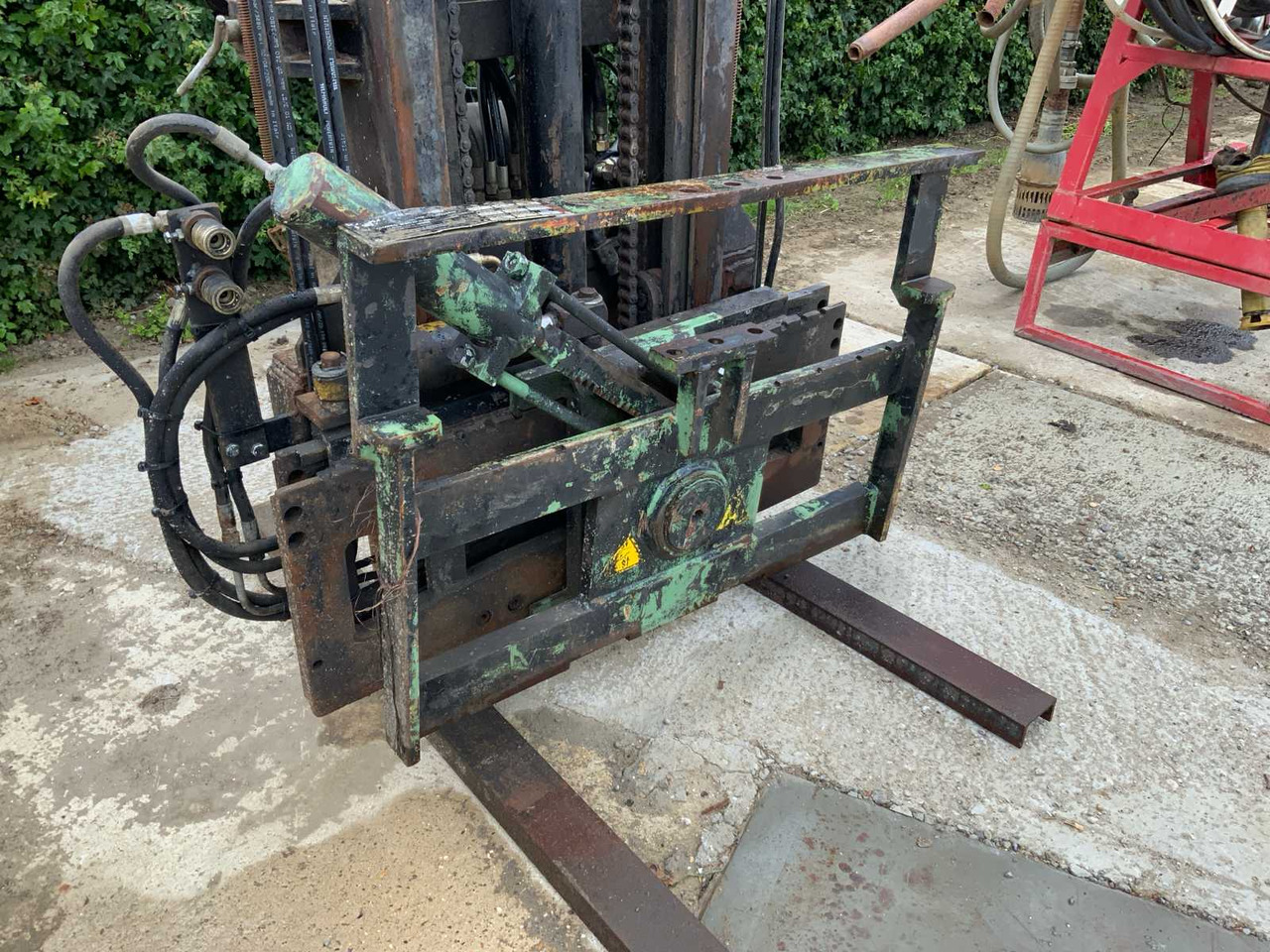 Duplex lifting mast with tilter - رافعة أمامية للجرار: صورة 4 Duplex lifting mast with tilter - رافعة أمامية للجرار: صورة 4