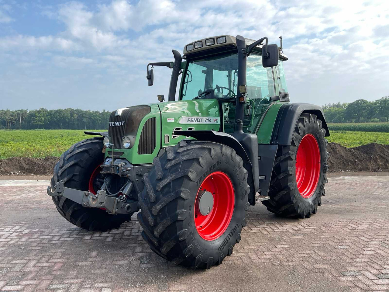 Fendt 714 Vario TMS - جرار: صورة 1 Fendt 714 Vario TMS - جرار: صورة 1