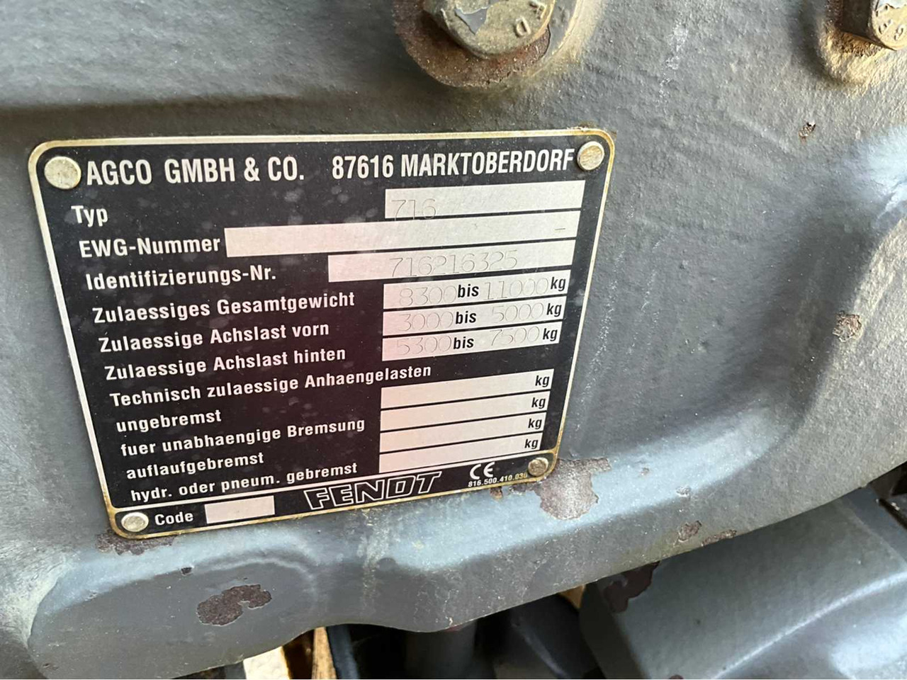 جرار Fendt Favorit 716 Vario: صورة 46