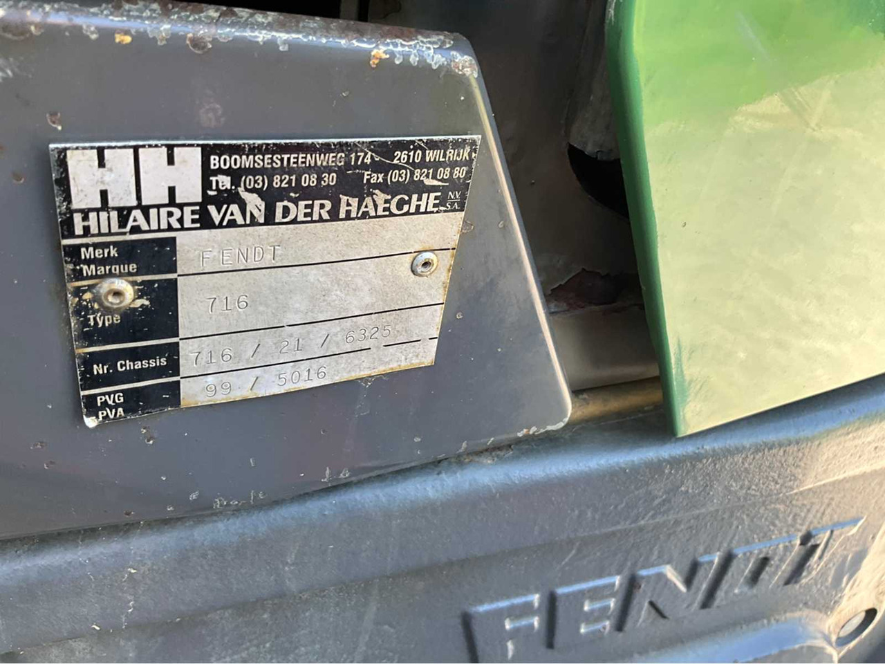 جرار Fendt Favorit 716 Vario: صورة 45