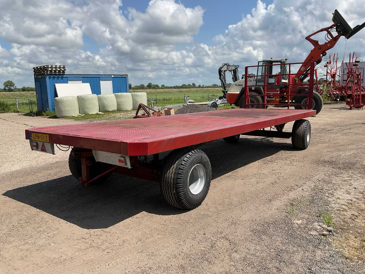 Flat car - مقطورة منصة زراعية: صورة 5 Flat car - مقطورة منصة زراعية: صورة 5