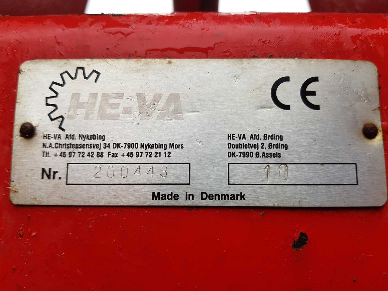 HE-VA 820 - اسطوانة المزرعة: صورة 2 HE-VA 820 - اسطوانة المزرعة: صورة 2