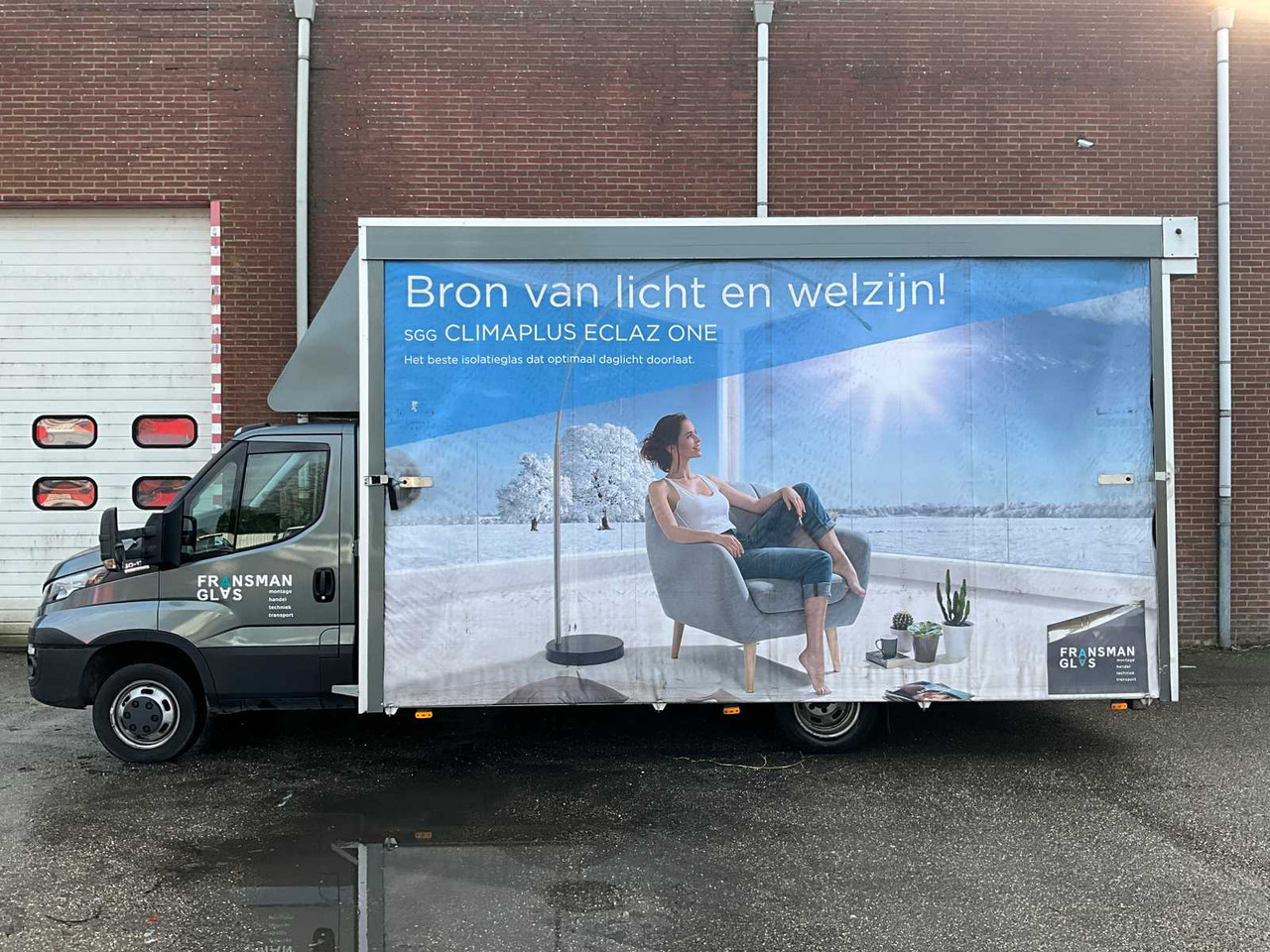 IVECO 50-C17 GLASS TRUCK WITH WORKSHOP EQUIPMENT AND GLASS RACKS (ELECTRICALLY LOCKABLE) 185996KM YEAR OF MANUFACTURE: 2016, 34-BHD-8 - شاحنة: صورة 2 IVECO 50-C17 GLASS TRUCK WITH WORKSHOP EQUIPMENT AND GLASS RACKS (ELECTRICALLY LOCKABLE) 185996KM YEAR OF MANUFACTURE: 2016, 34-BHD-8 - شاحنة: صورة 2