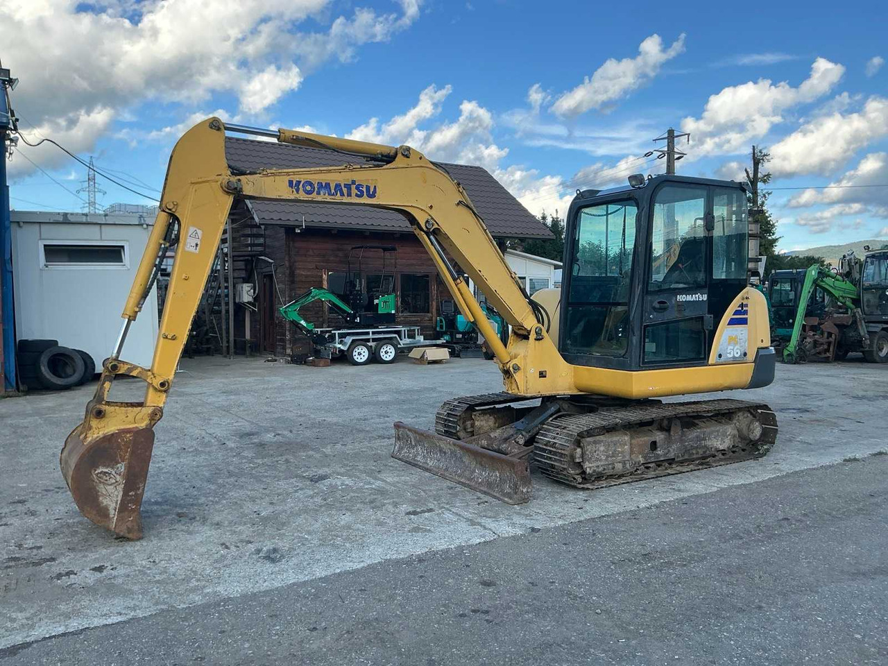 Komatsu PC 56 -7 - حفارة مُصَّغرة: صورة 2 Komatsu PC 56 -7 - حفارة مُصَّغرة: صورة 2