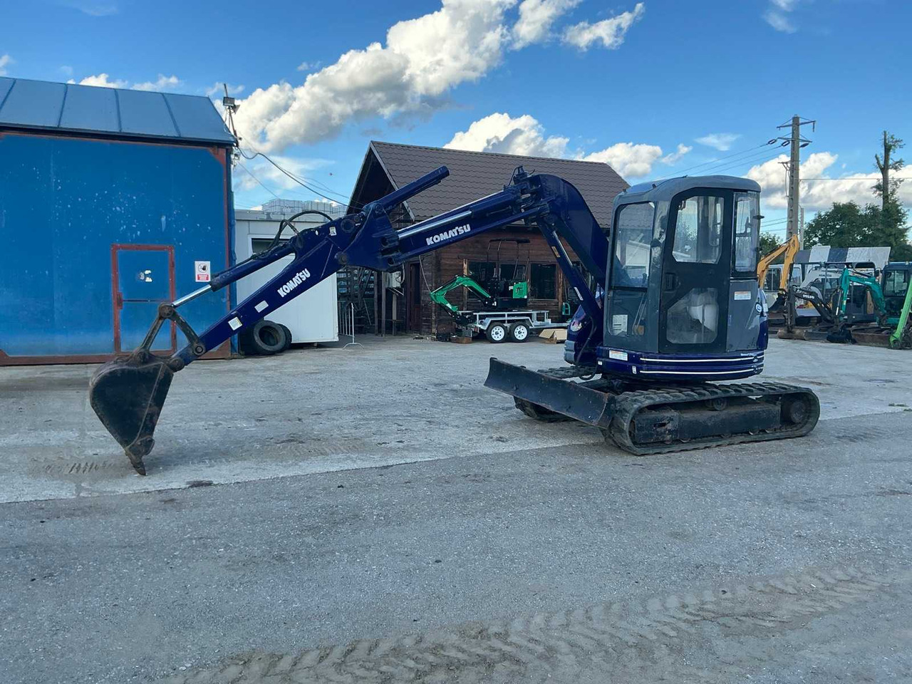 Komatsu PC50 UU-2 - حفارة مُصَّغرة: صورة 2 Komatsu PC50 UU-2 - حفارة مُصَّغرة: صورة 2