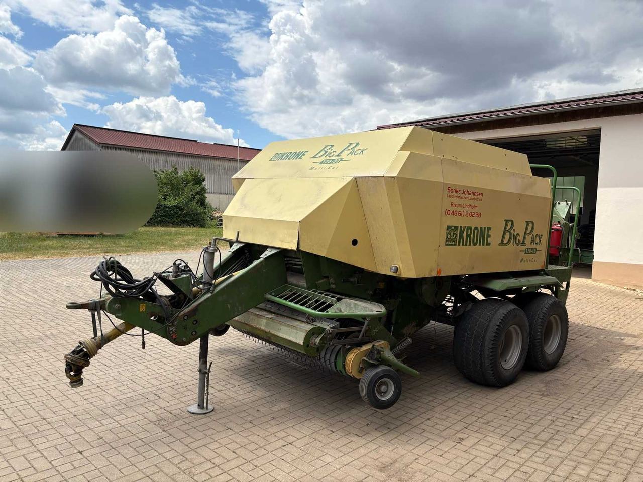 Krone Big Pack 120-80 Multi-Cut - مكبس البالات المستطيله: صورة 1 Krone Big Pack 120-80 Multi-Cut - مكبس البالات المستطيله: صورة 1