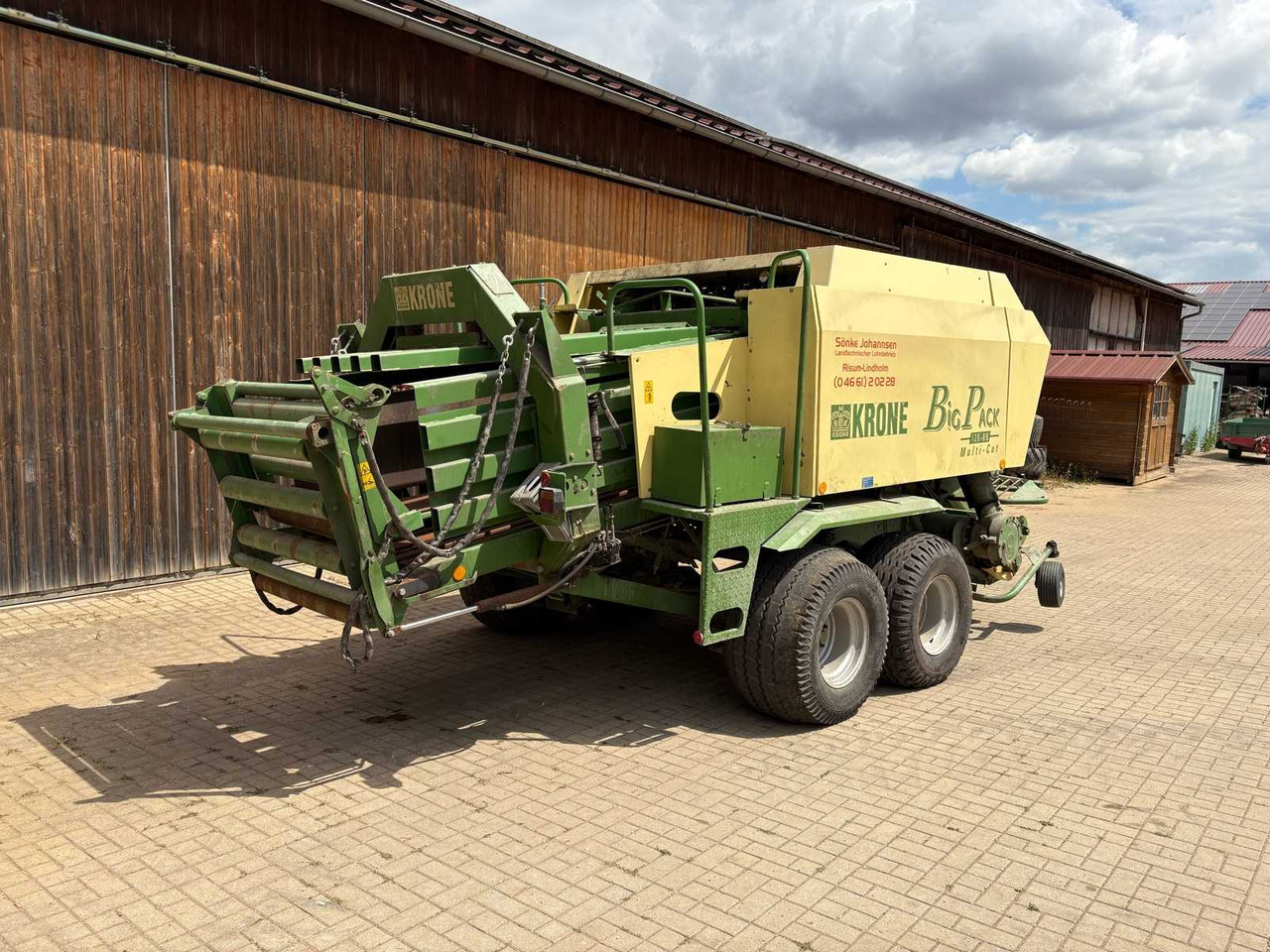 Krone Big Pack 120-80 Multi-Cut - مكبس البالات المستطيله: صورة 5 Krone Big Pack 120-80 Multi-Cut - مكبس البالات المستطيله: صورة 5