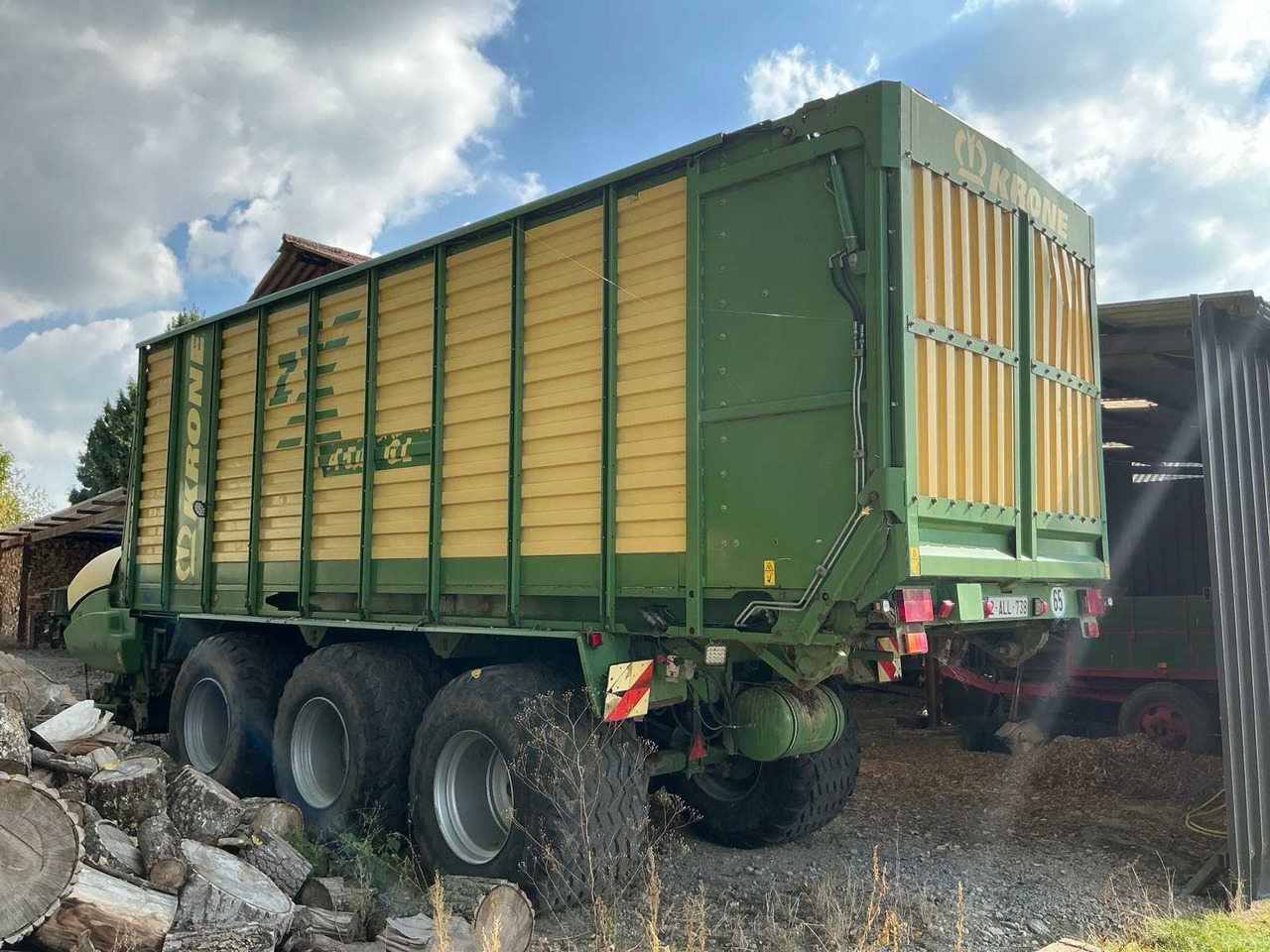 Krone ZX 450 GL - عربة ذاتية التحميل: صورة 4 Krone ZX 450 GL - عربة ذاتية التحميل: صورة 4