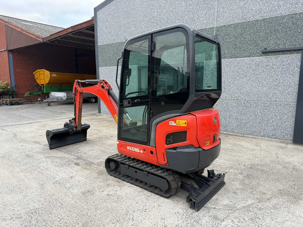 Kubota KX 016-4 - حفارة مُصَّغرة: صورة 3 Kubota KX 016-4 - حفارة مُصَّغرة: صورة 3