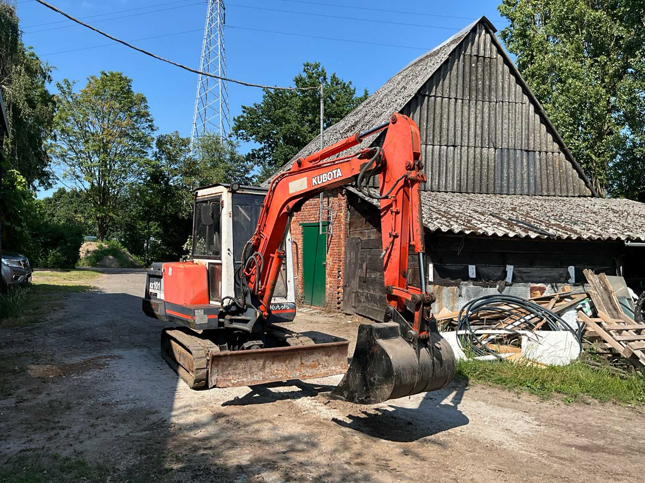 Kubota KX-101 - حفارة مُصَّغرة: صورة 4 Kubota KX-101 - حفارة مُصَّغرة: صورة 4
