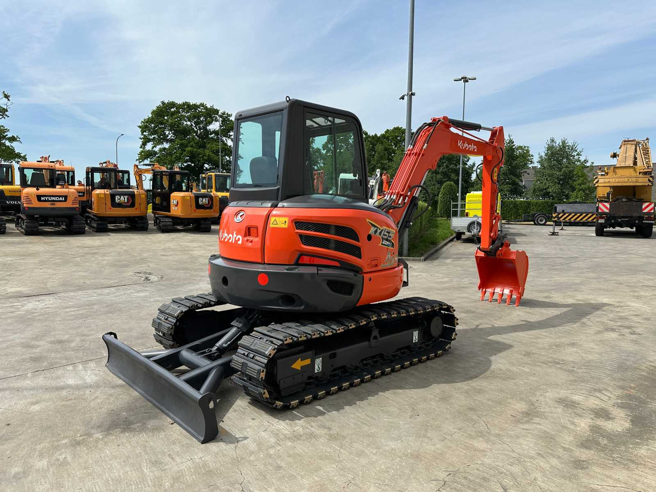 Kubota KX155-5 - حفار زحاف: صورة 4 Kubota KX155-5 - حفار زحاف: صورة 4