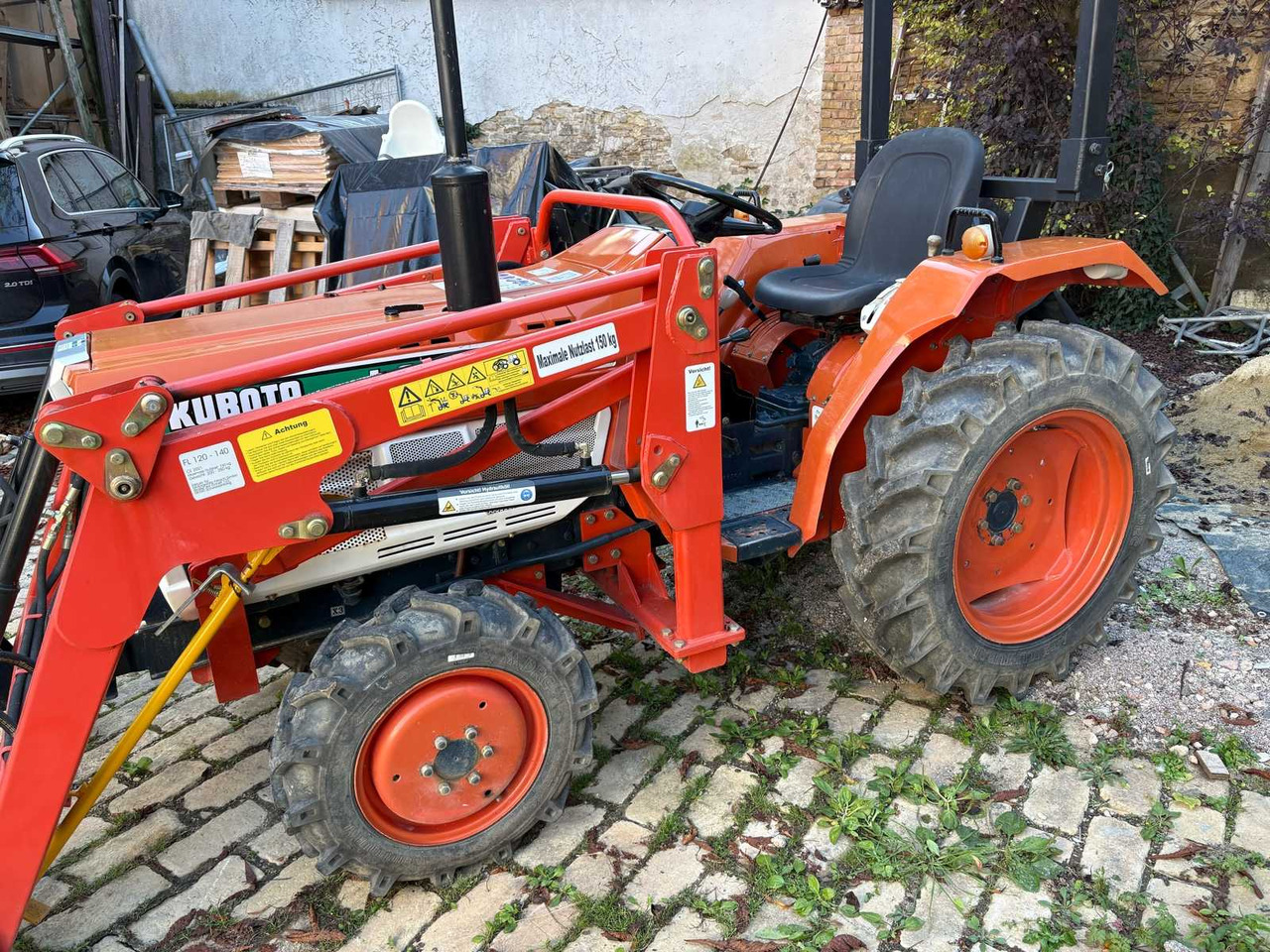 Kubota L-2002 - جرار: صورة 3 Kubota L-2002 - جرار: صورة 3