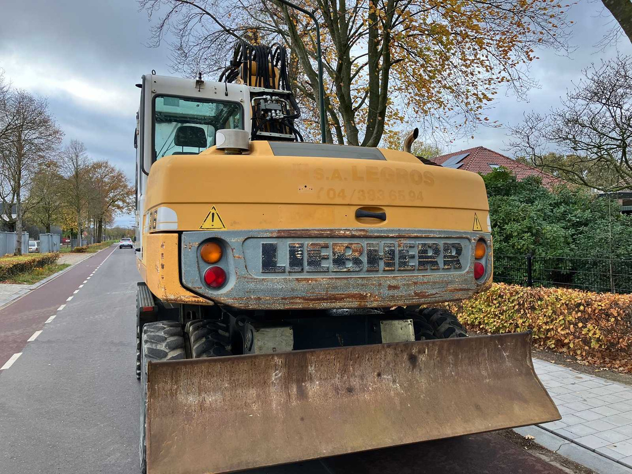 LIEBHERR - 2008 - A316 LITRONIC - WHEELED EXCAVATOR - حفارة دولاب: صورة 4 LIEBHERR - 2008 - A316 LITRONIC - WHEELED EXCAVATOR - حفارة دولاب: صورة 4