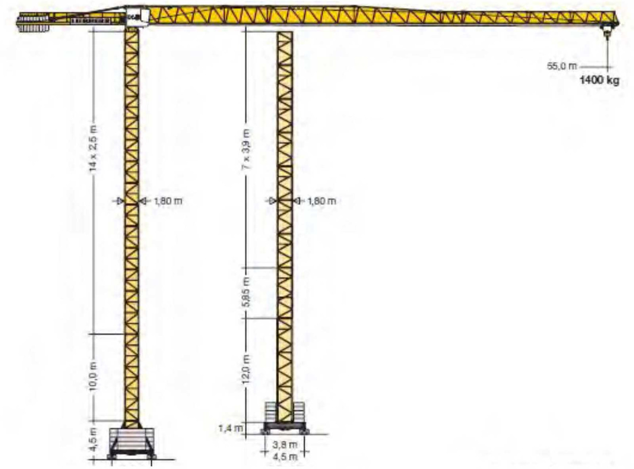 رافعة برجية Liebherr 110 EC-B 6 FR.tronic: صورة 13