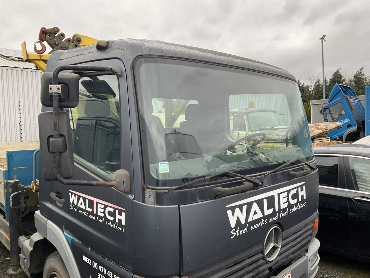 MERCEDES-BENZ TRUCK WITH PALFINGER PK7000 - شاحنة: صورة 4 MERCEDES-BENZ TRUCK WITH PALFINGER PK7000 - شاحنة: صورة 4