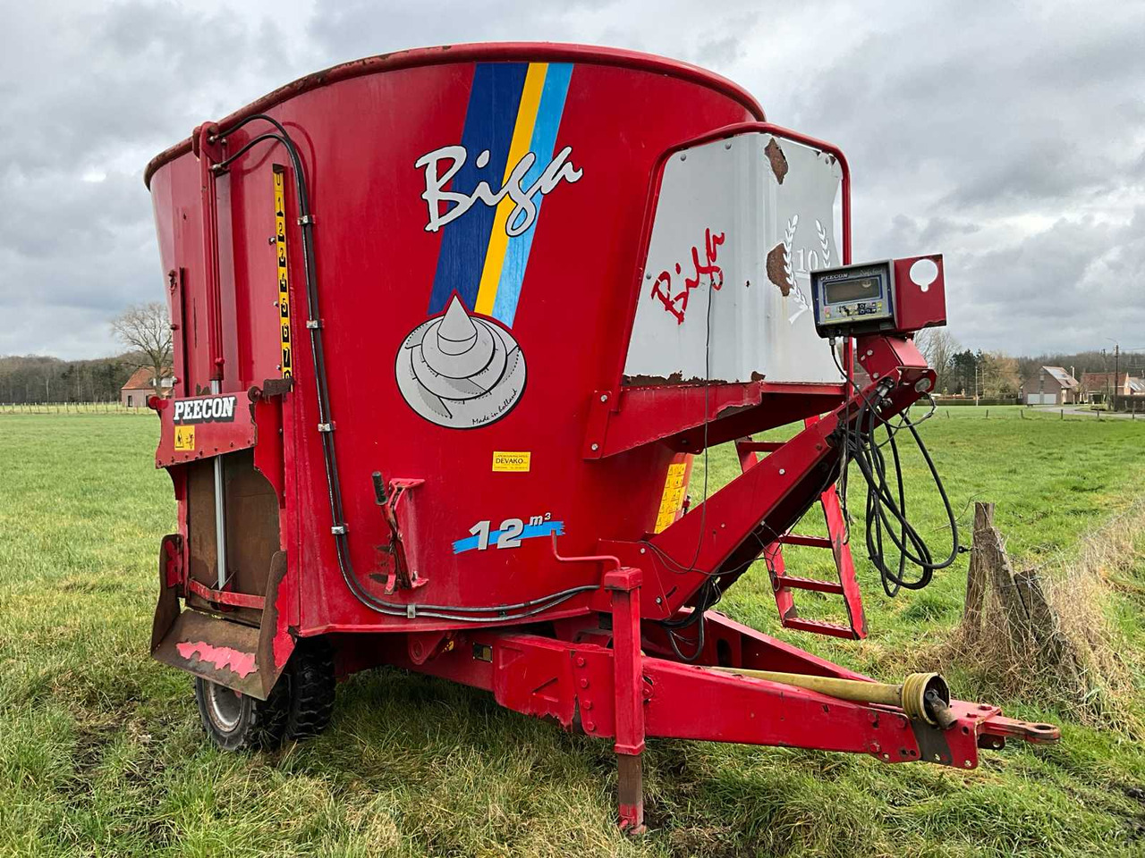 Peecon Biga VME120 - عربة خلط الأعلاف: صورة 3 Peecon Biga VME120 - عربة خلط الأعلاف: صورة 3