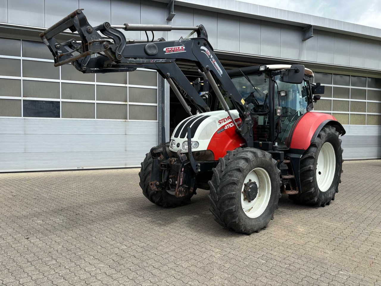 Steyr 4110 Profi Klassik - جرار: صورة 1 Steyr 4110 Profi Klassik - جرار: صورة 1