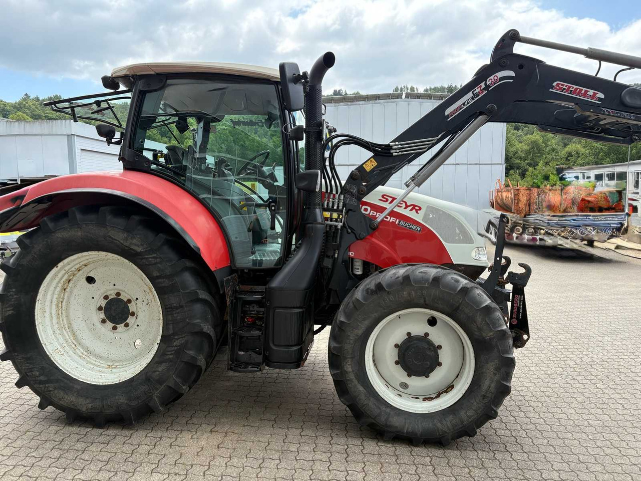 Steyr 4110 Profi Klassik - جرار: صورة 4 Steyr 4110 Profi Klassik - جرار: صورة 4