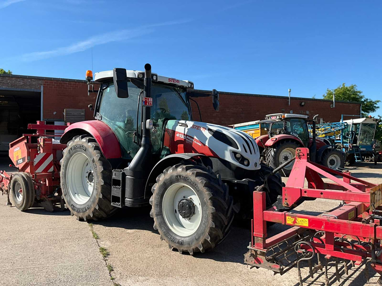 Steyr PROFI4135 - جرار: صورة 4 Steyr PROFI4135 - جرار: صورة 4
