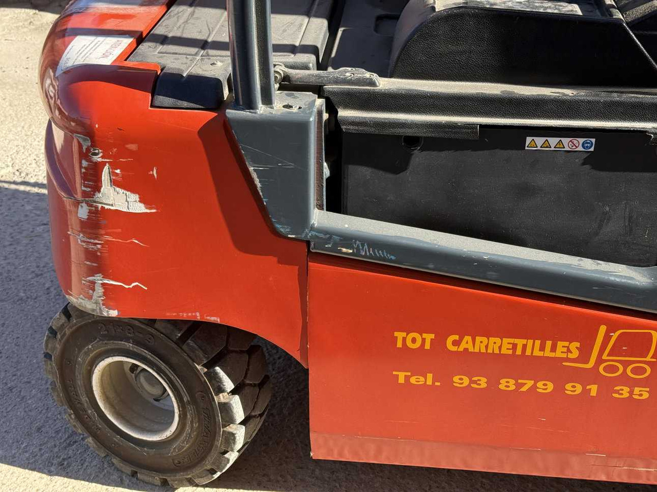 رافعة شوكية TECNA TSD - 30S ELECTRIC FORKLIFT: صورة 8